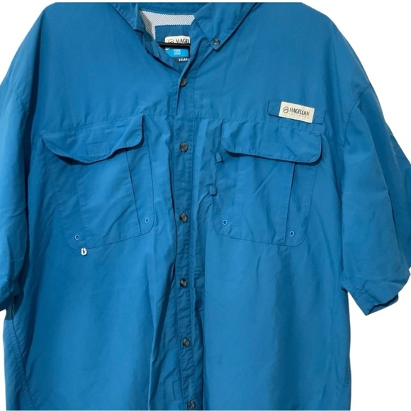 Bundle of 3 Magellan Men's Relaxed Fit Fish Gear Short Sleeve Shirt Sz XL - Picture 3 of 16